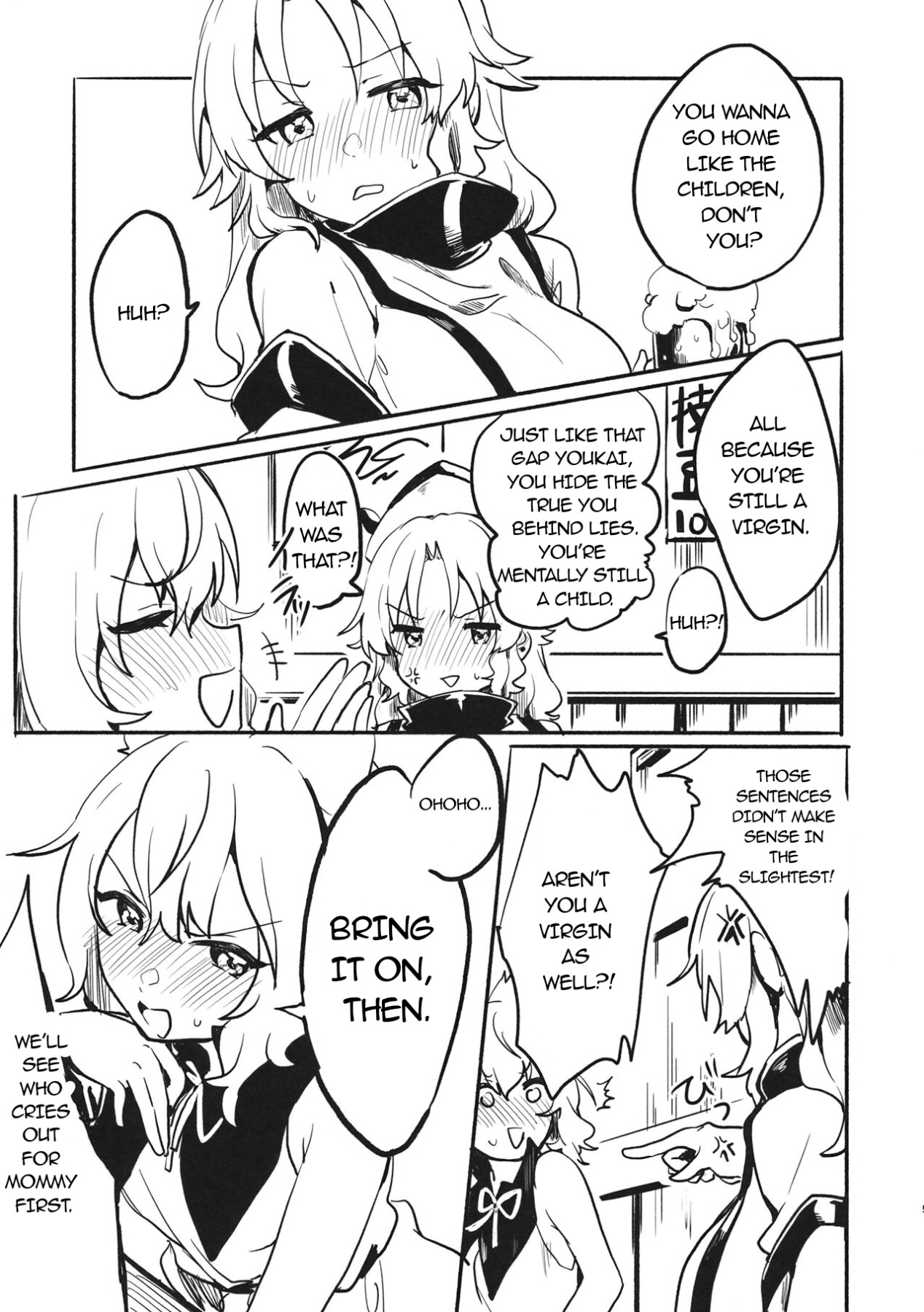 Hentai Manga Comic-Miko vs Okina vs Darkrai-Read-4